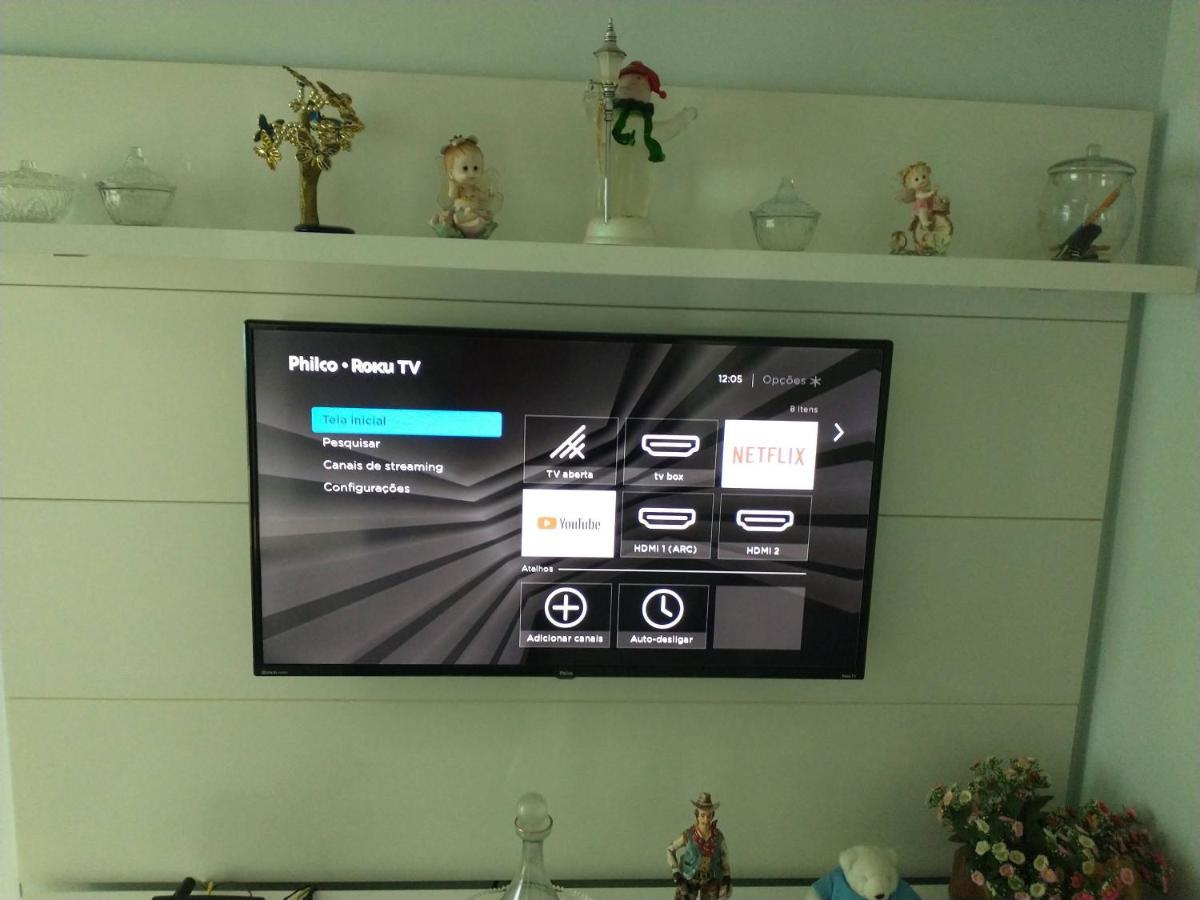 Apto Em Santos, Condominio Frente Ao Mar, Garagem, Internet 250Mb, Wifi E Netflix Gratis, Smart Tv, 1 Dorm 산토스 외부 사진